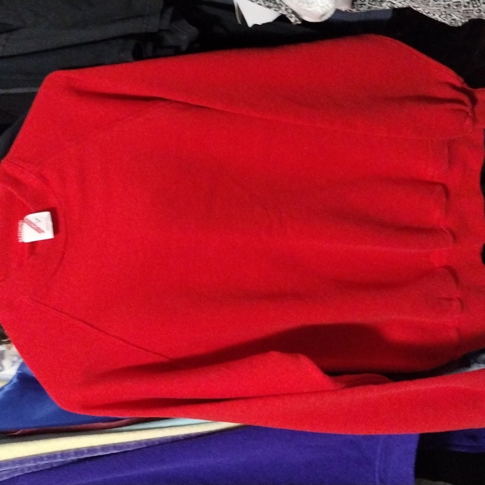 Jerzees Red sweatshirt size Large